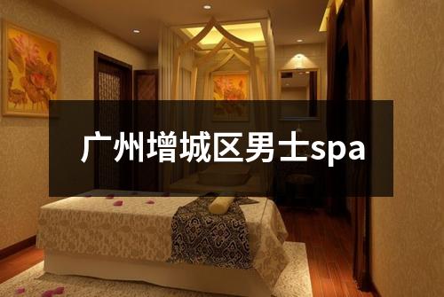 广州增城区男士spa